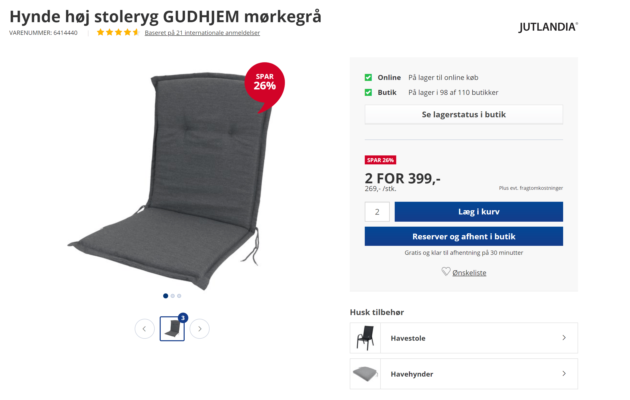 "Tilbud" i Jysk r/Denmark