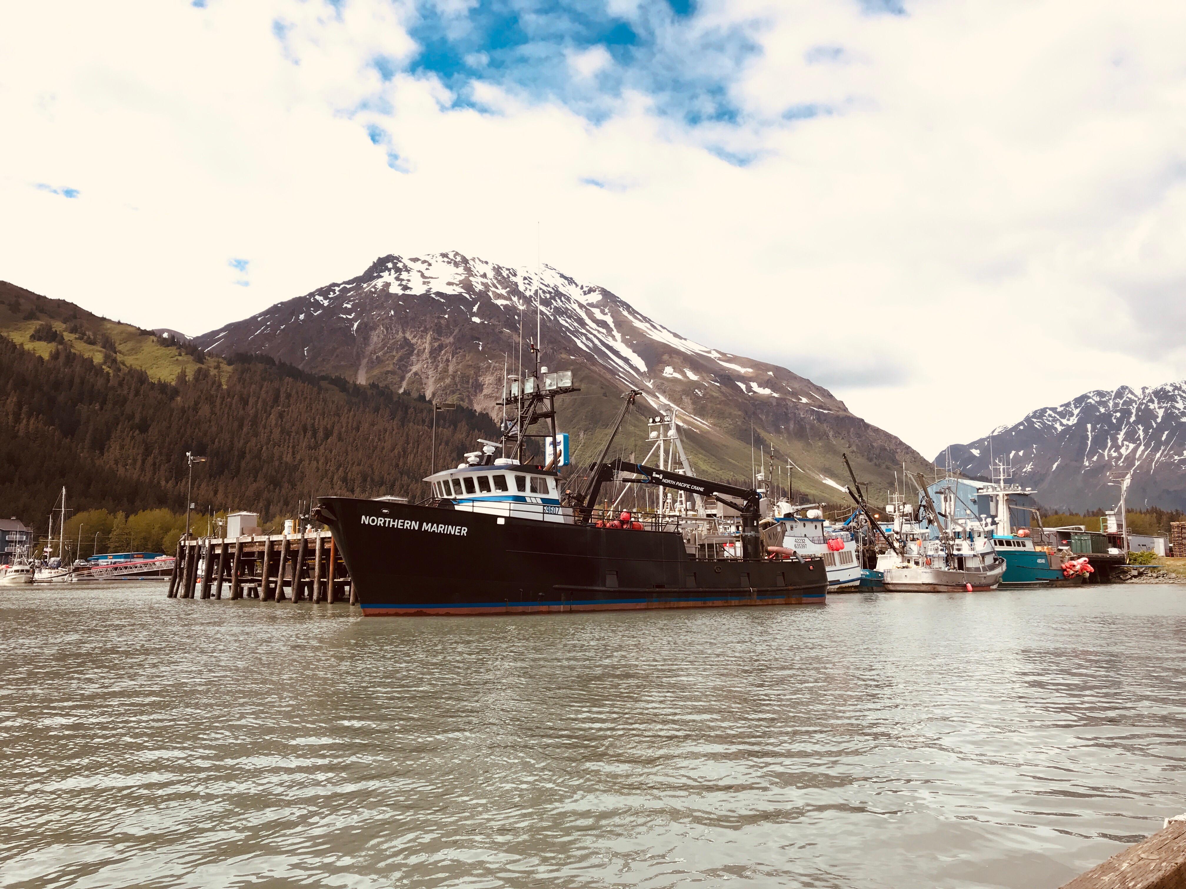 Crabbing boat in Scagway, AK (taken by my grandfather who is very excited about being in his