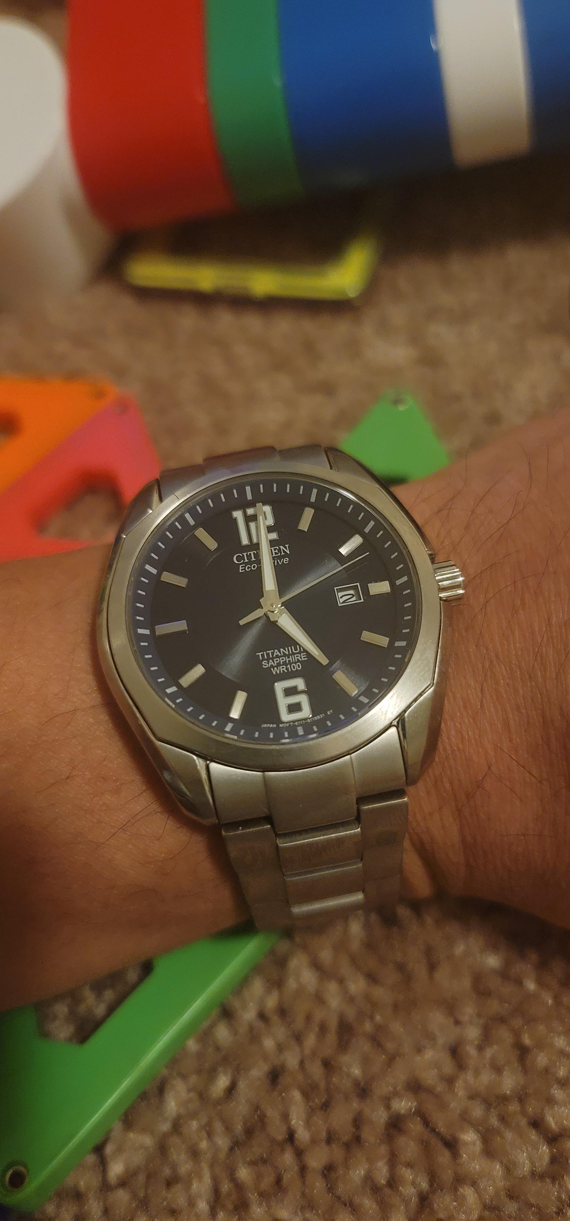 Costco special, anybody else have this watch? Its Sapphire Crystal, has