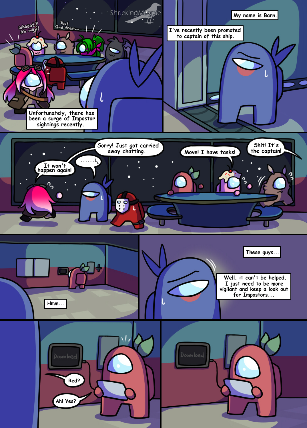 Seriously, like leave us alone, we just wanna have fun : AmongUsPorn