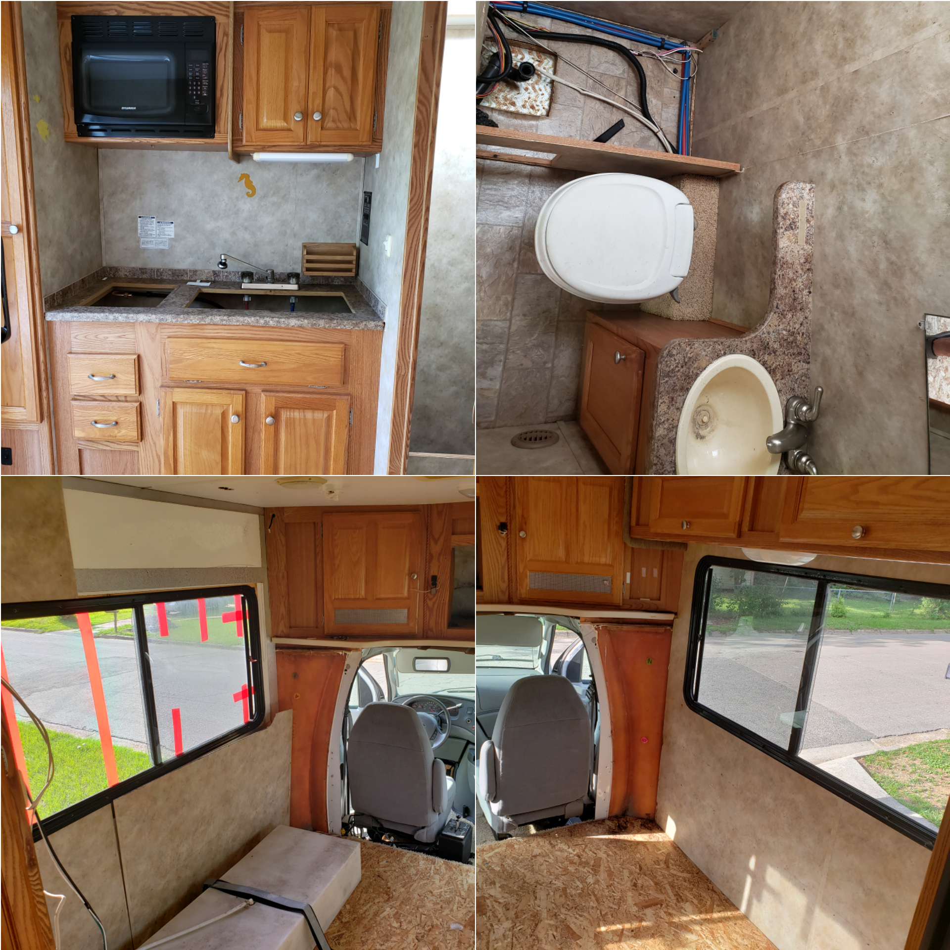 My RV Conversion Day 2 r/foodtrucks