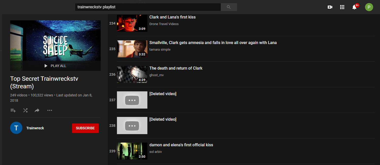 So im looking for trains playlist to listen to and stumble across these