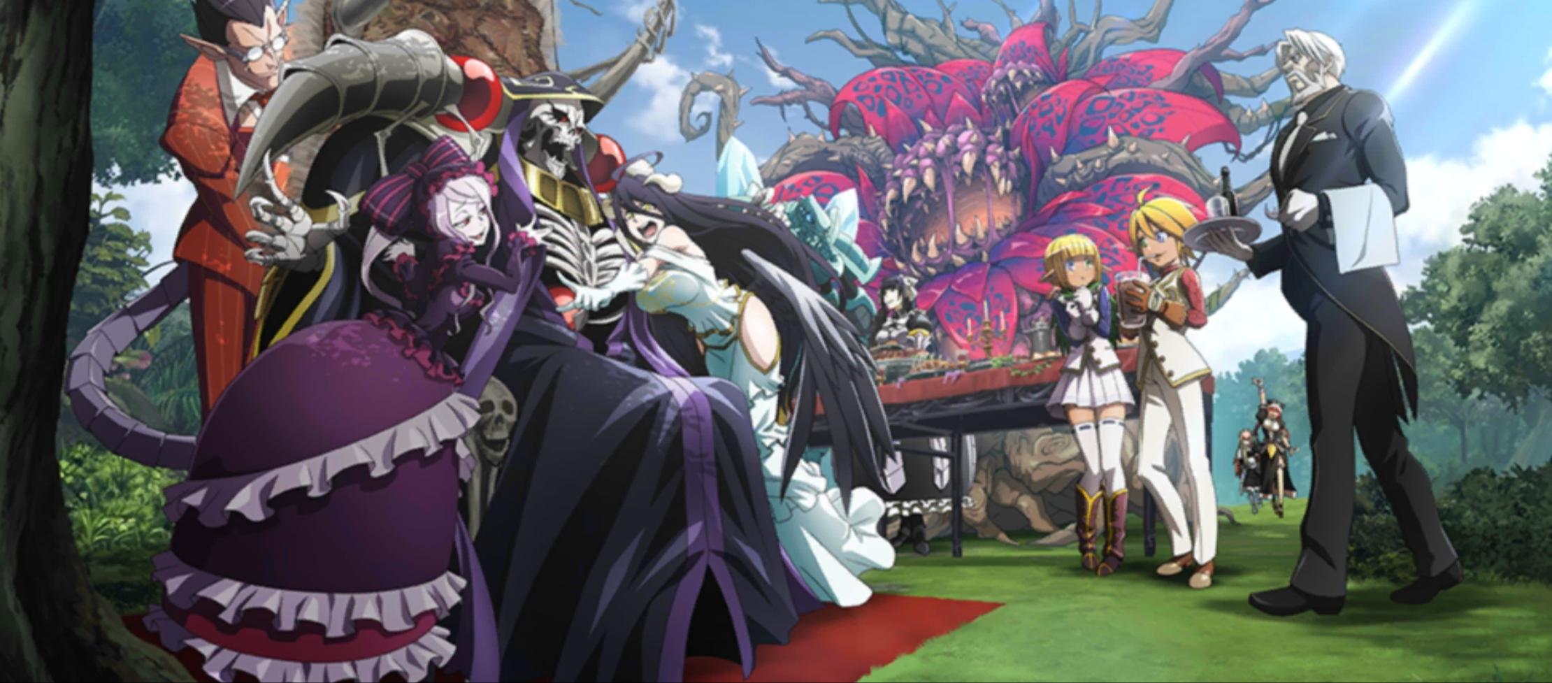 A good old Nazarick get together overlord