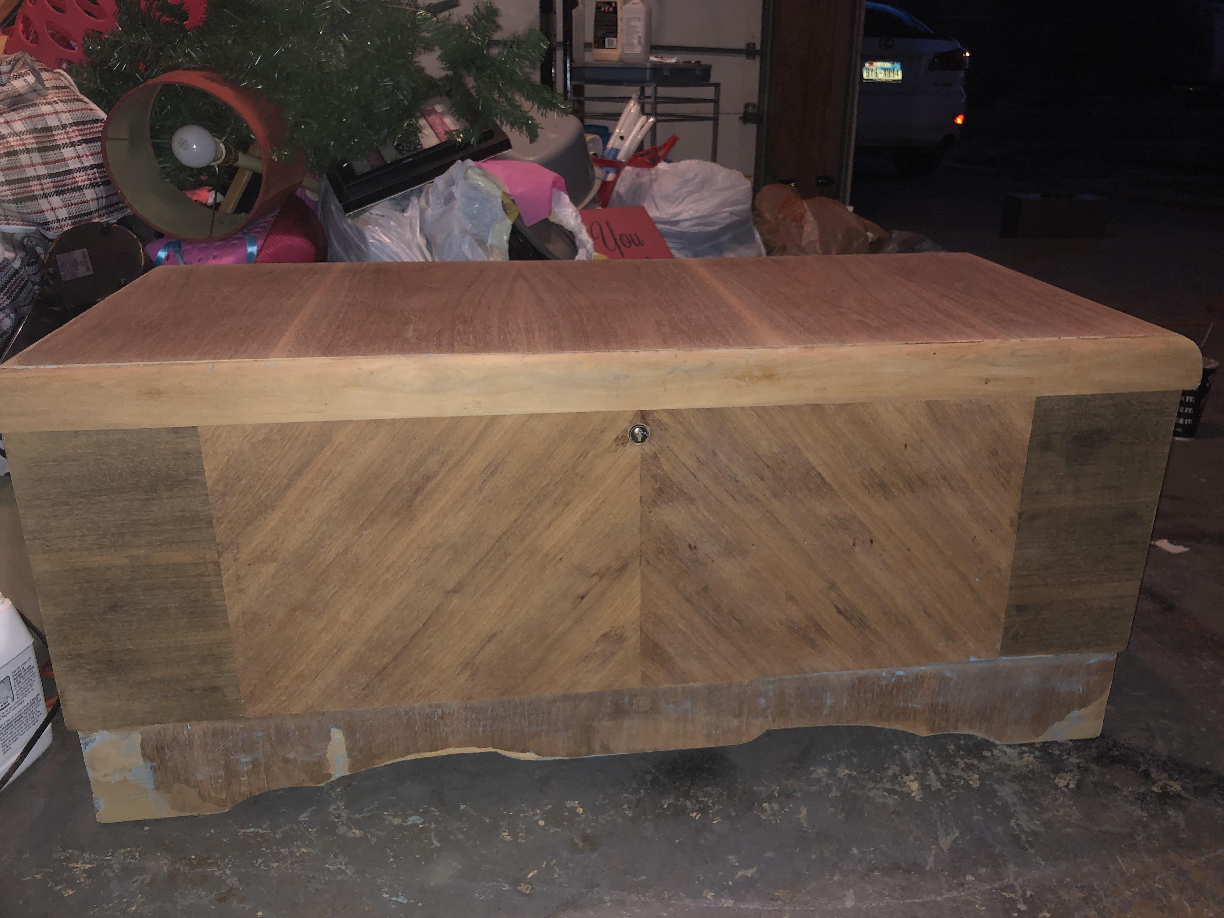 Chest project need advice on stain r/woodworking