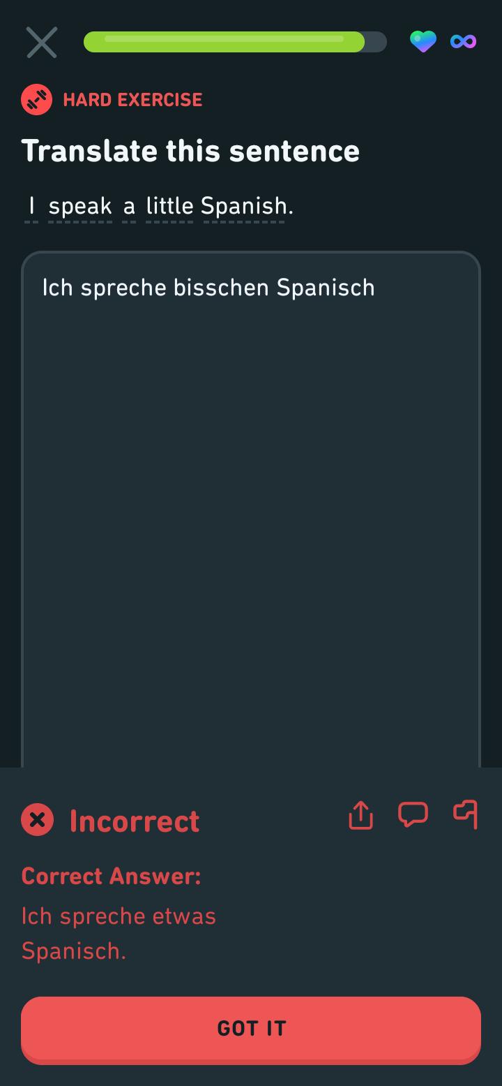 can somebody explain to me The different between Bisschen and etwas