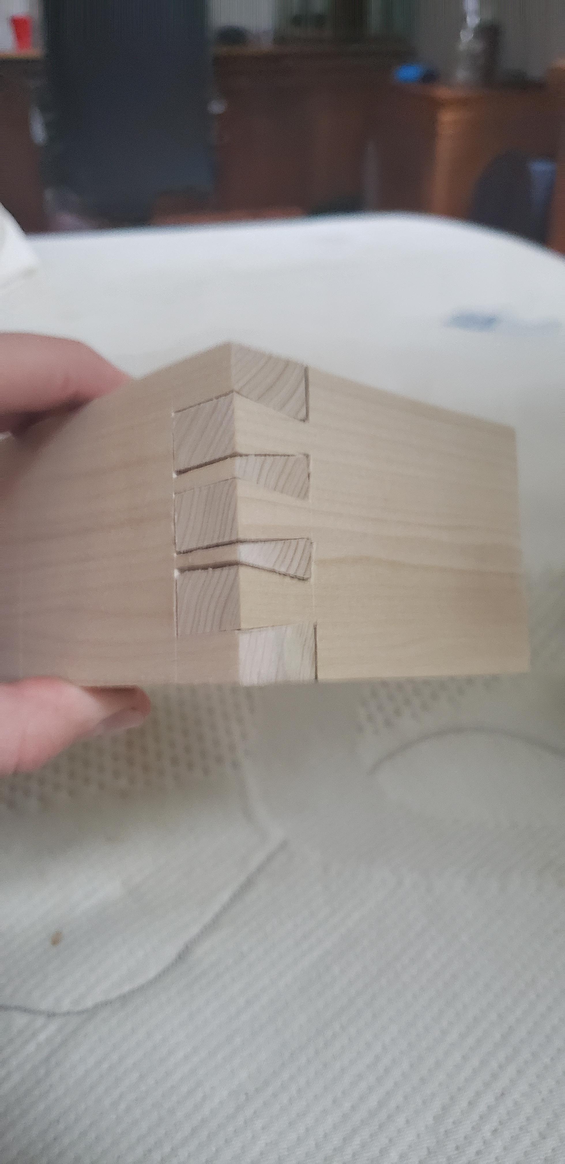 First dovetails r/woodworking