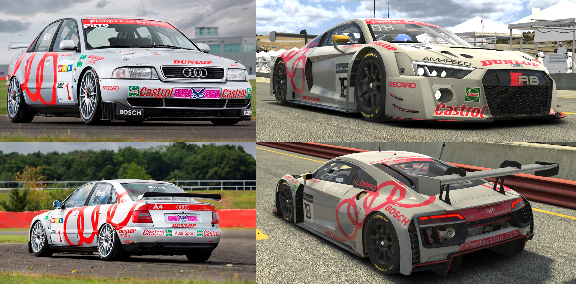 An Audi Super Touring livery I remade for the R8 iRacing