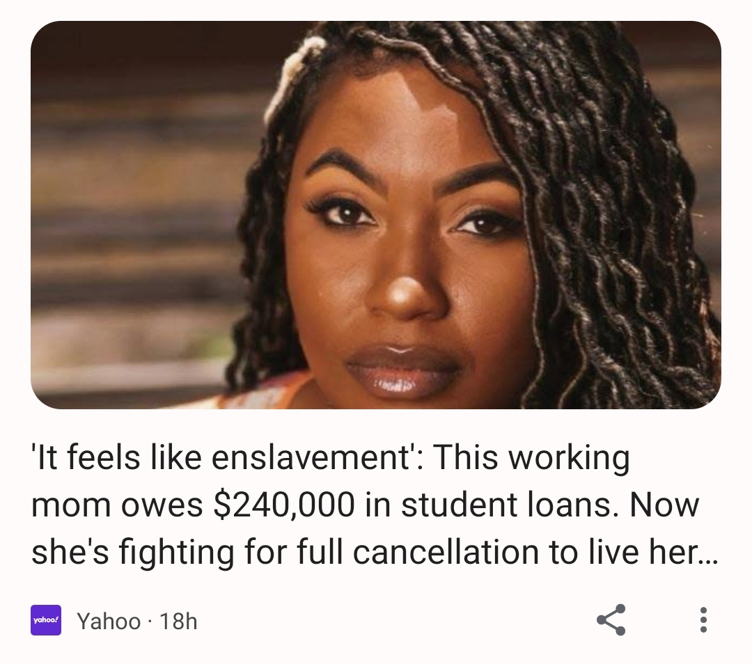 She wants you to believe she was smart enough to get a doctorate, but too stupid to understand