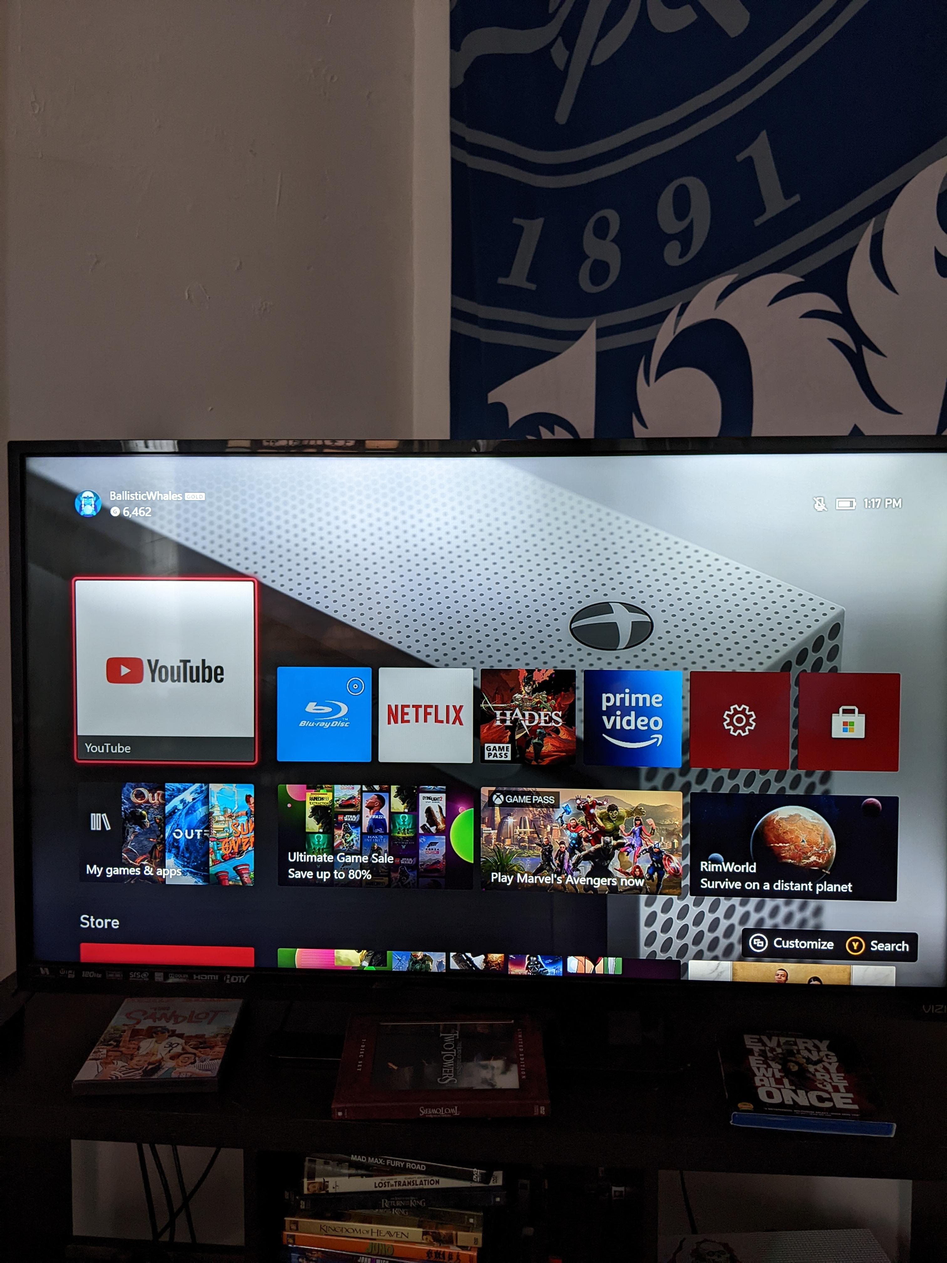 Vizio E420i-A0 LCD TV has band of darkened pixels. I think the