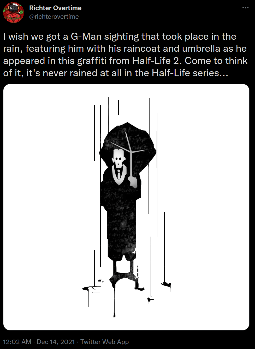 GMan's Raincoat and Umbrella r/HalfLife