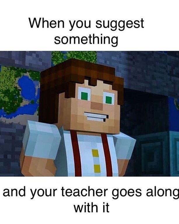 Haha yes minecraft story mode memes ComedyCemetery