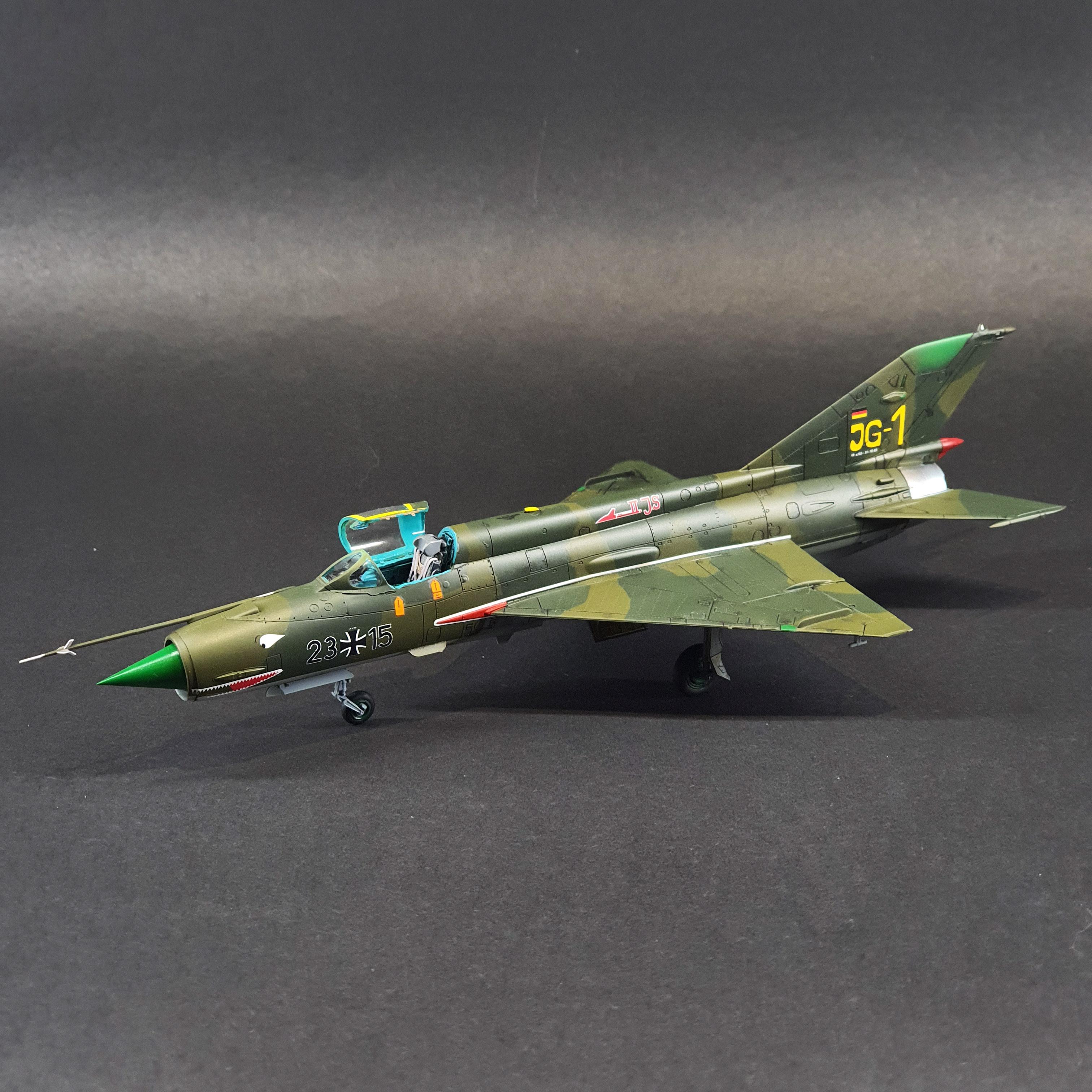 First jet build, Eduard 1/72 mig21. Really good kit will definitely