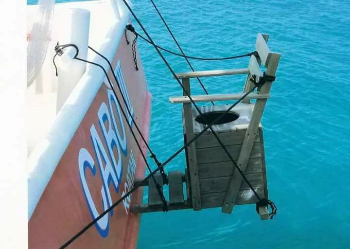 Someone was asking how to find space for a toilet with head room on a