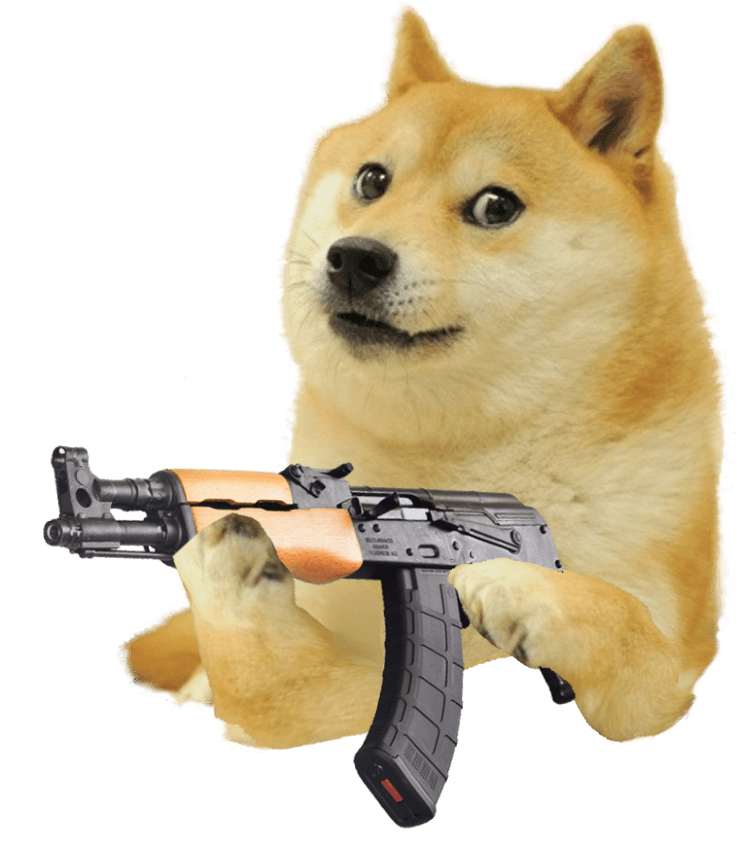 Doge with a gun kinda fresh doe r/dogelore