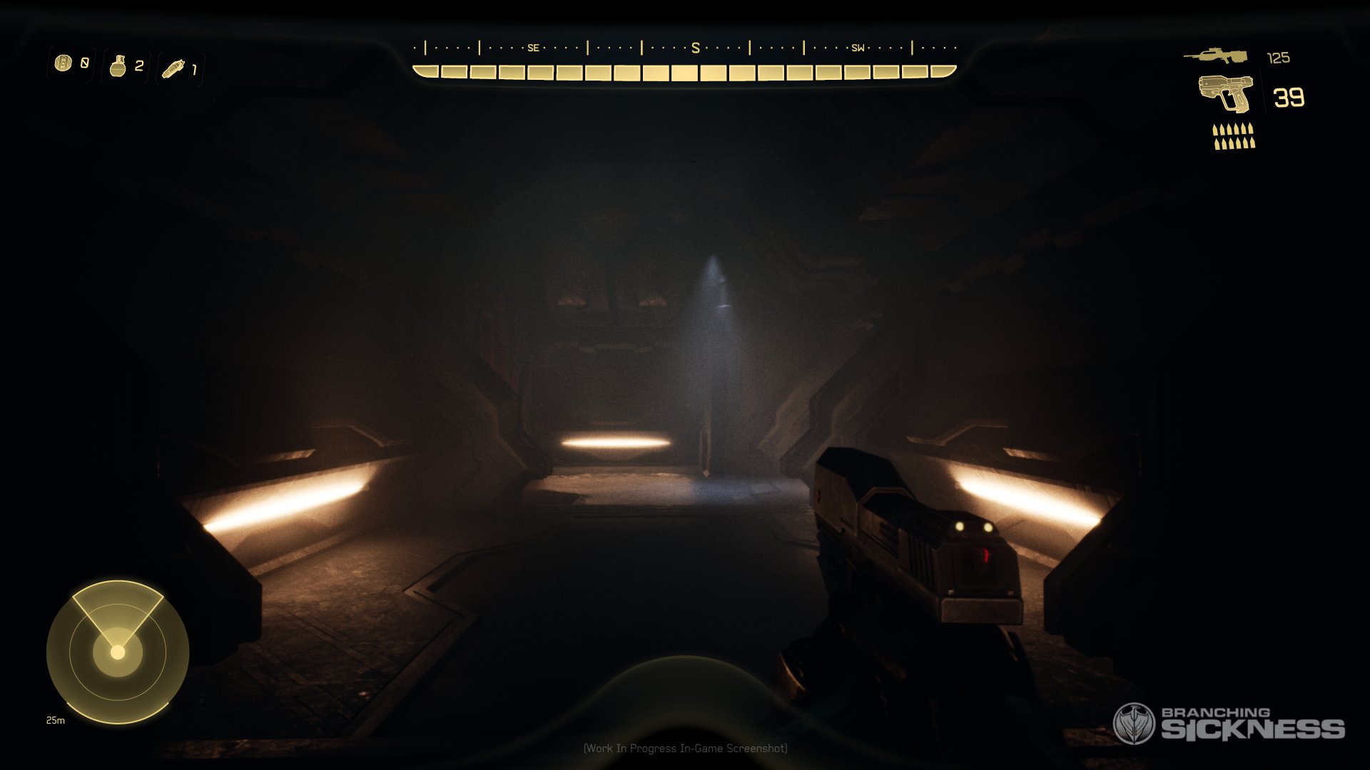 Halo flood horror fan game Branching Sickness, first ingame