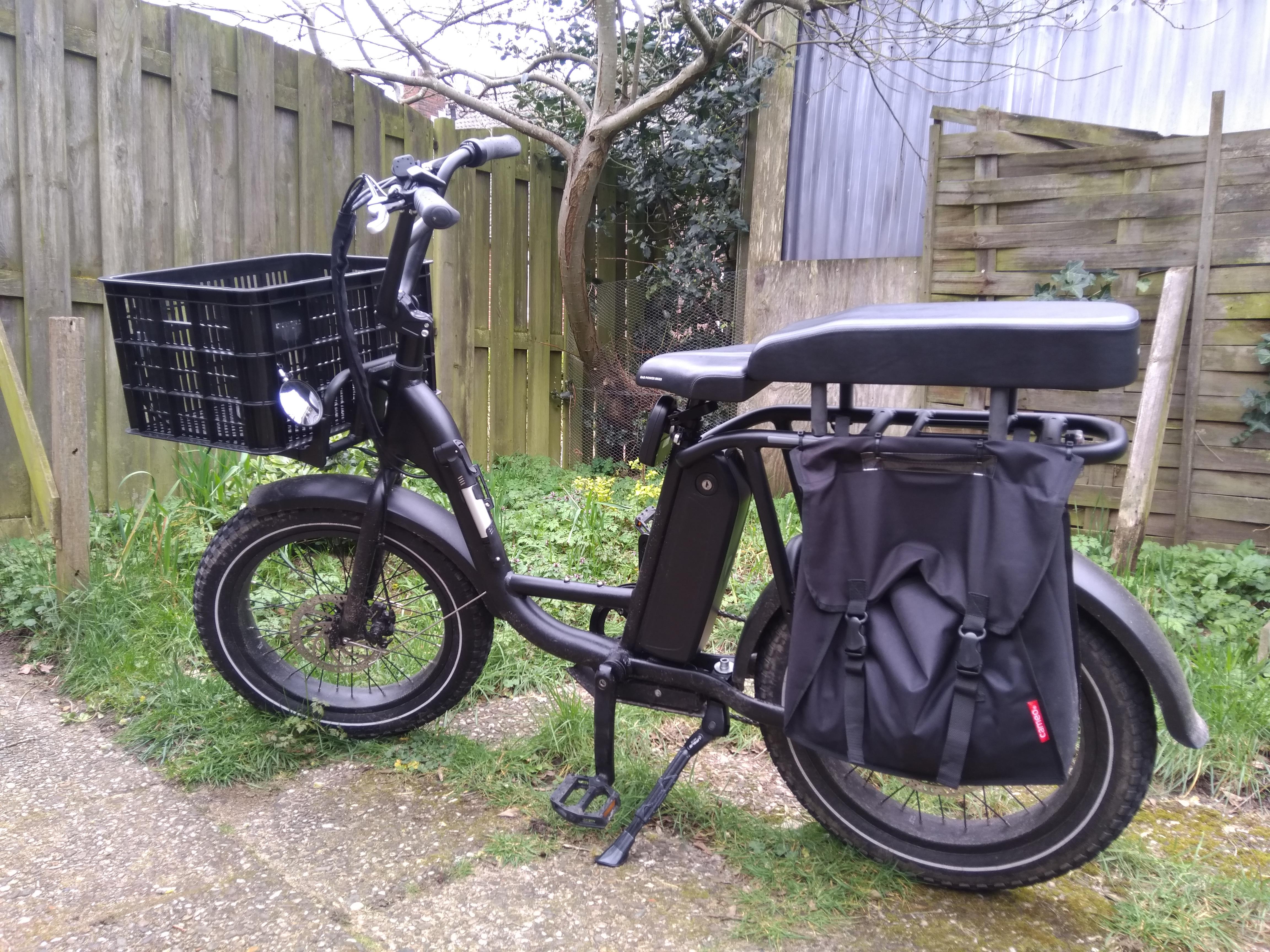 My radrunner setup, changed the seat and stand. r/RadPowerBikes