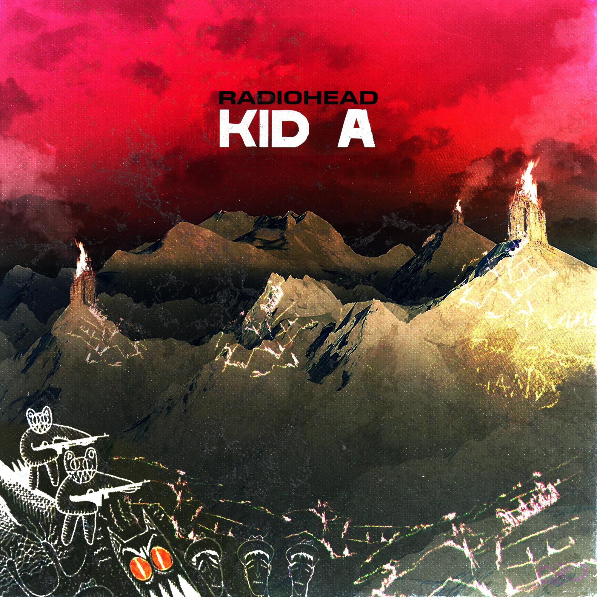 KID A Radiohead r/freshalbumart
