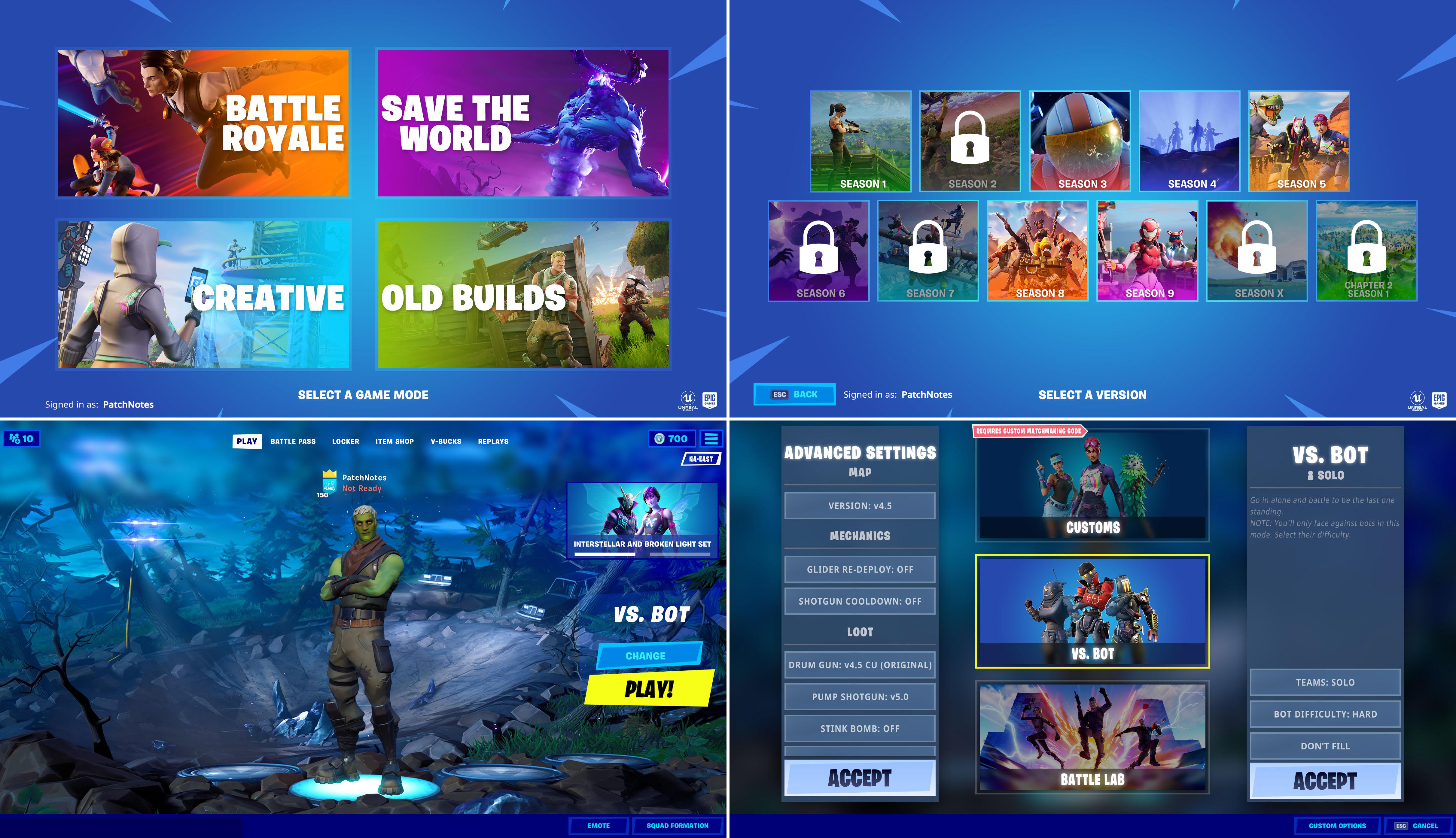 Concept to bring back previous seasons through DLC Play custom