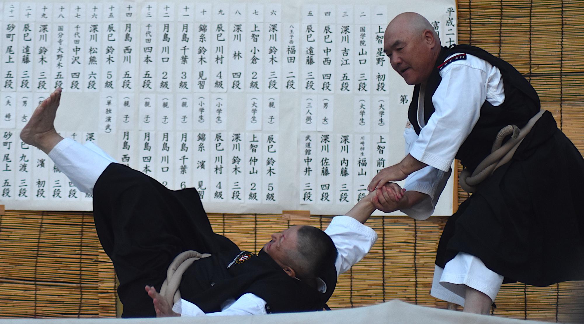 Japanese Martial Artist Gives A Flip r/pics