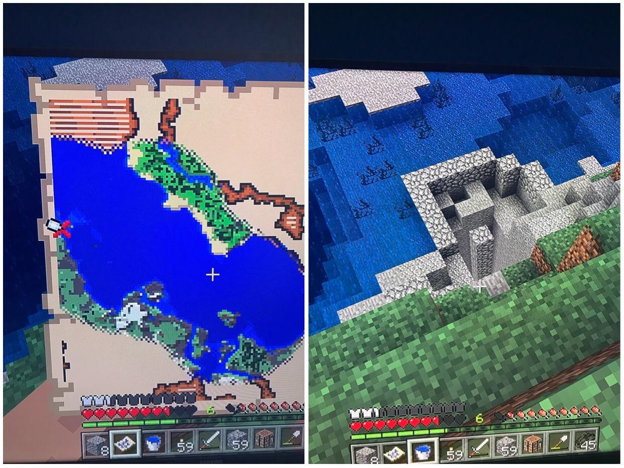 found a treasure map but it leads me to a massive stone patch. Any