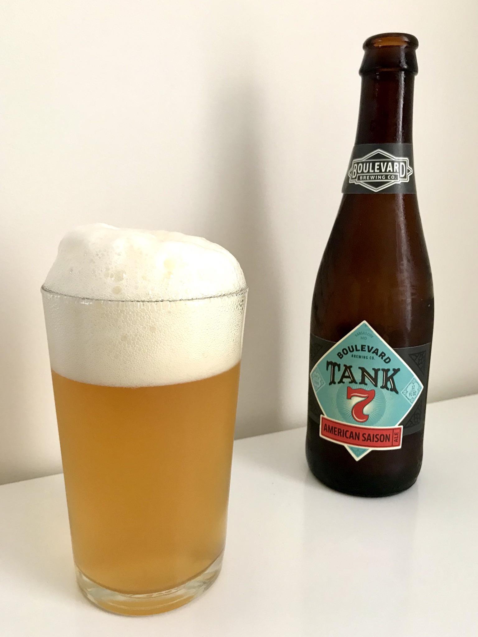 Boulevard Brewing. Tank 7 (A BelgianStyle Farmhouse Ale/Saison). r