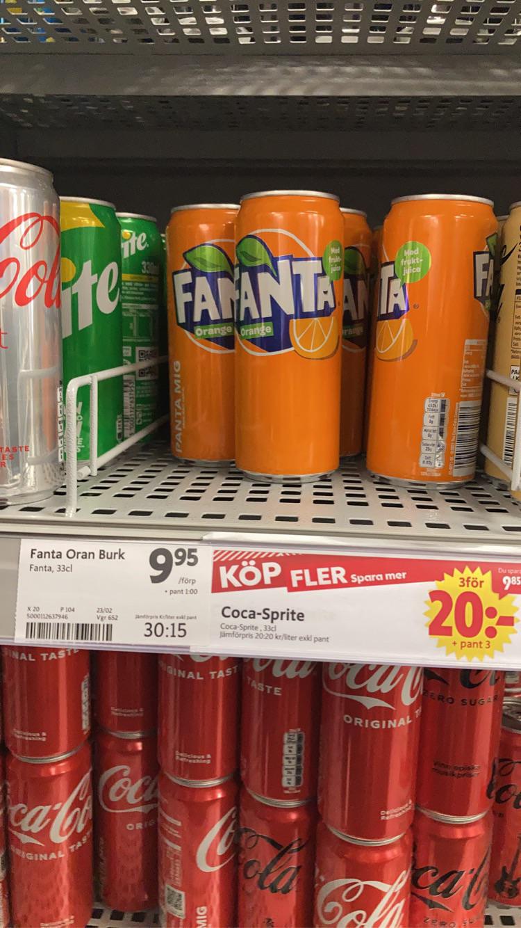 Vad gott det ska bli med en CocaSprite r/unket