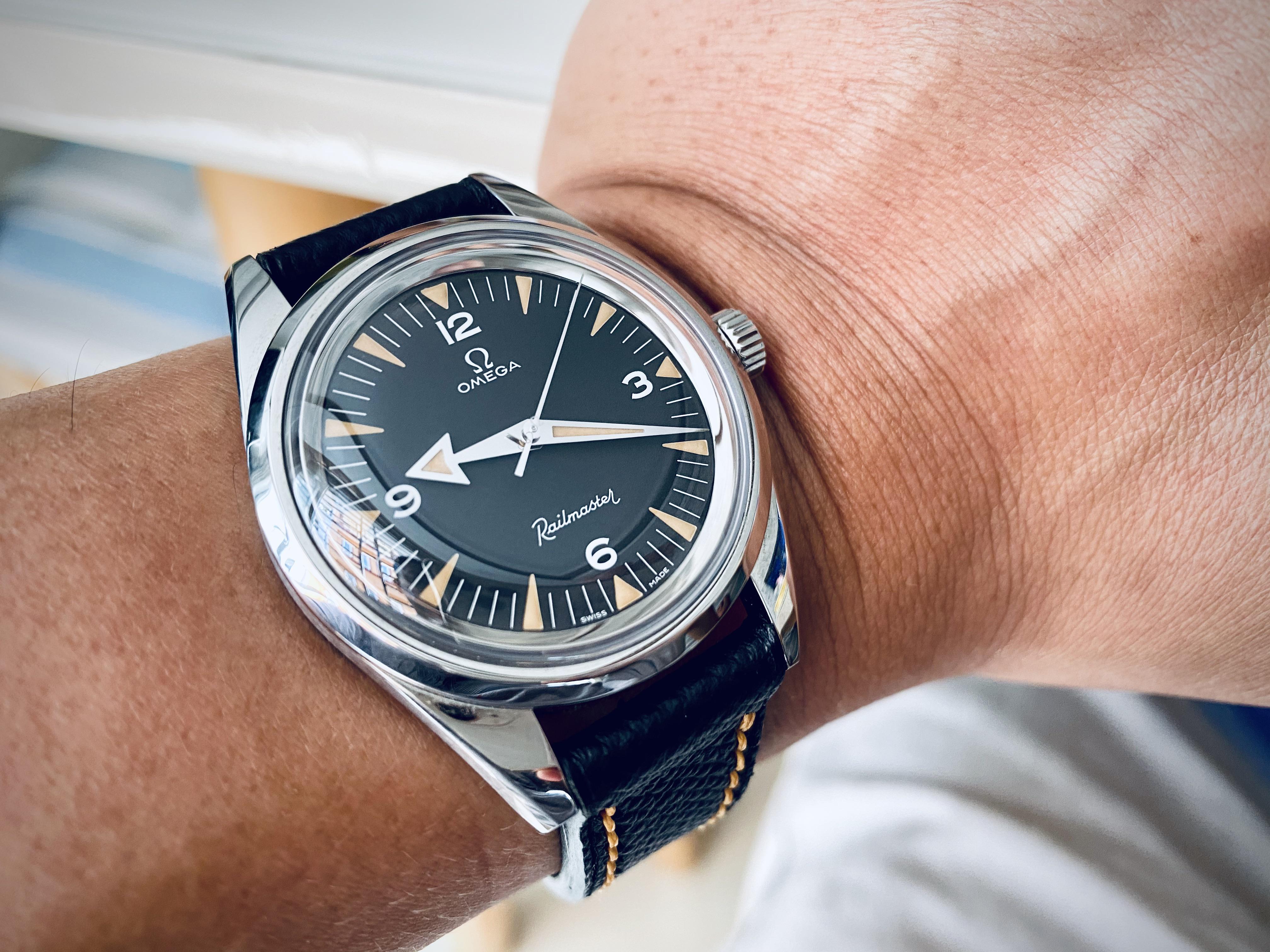 Railmaster 38mm, is it fit my wrist r/OmegaWatches