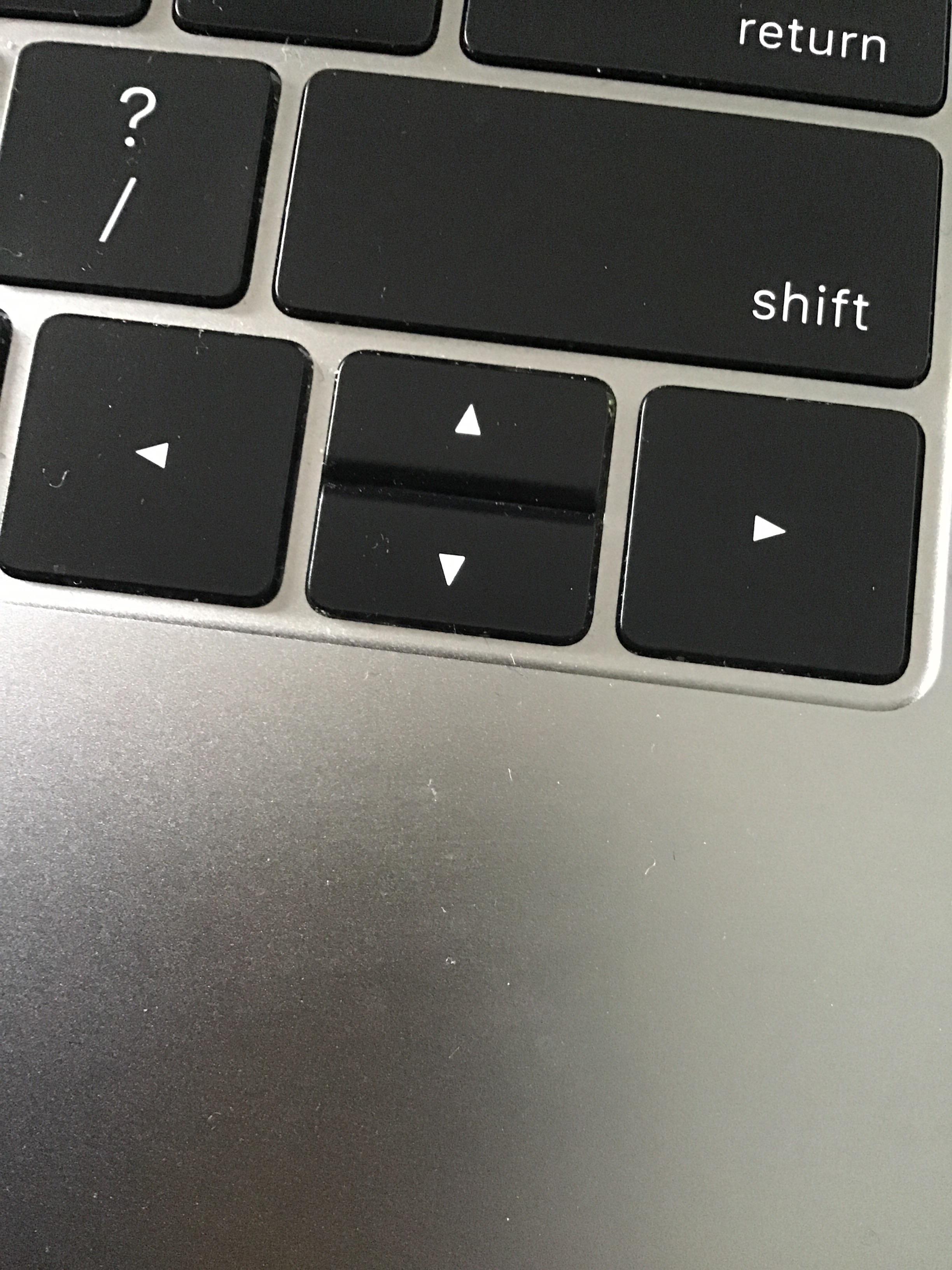 My up down buttons are a bit sticky on MacBook Pro 2017. Any fixes? r/mac