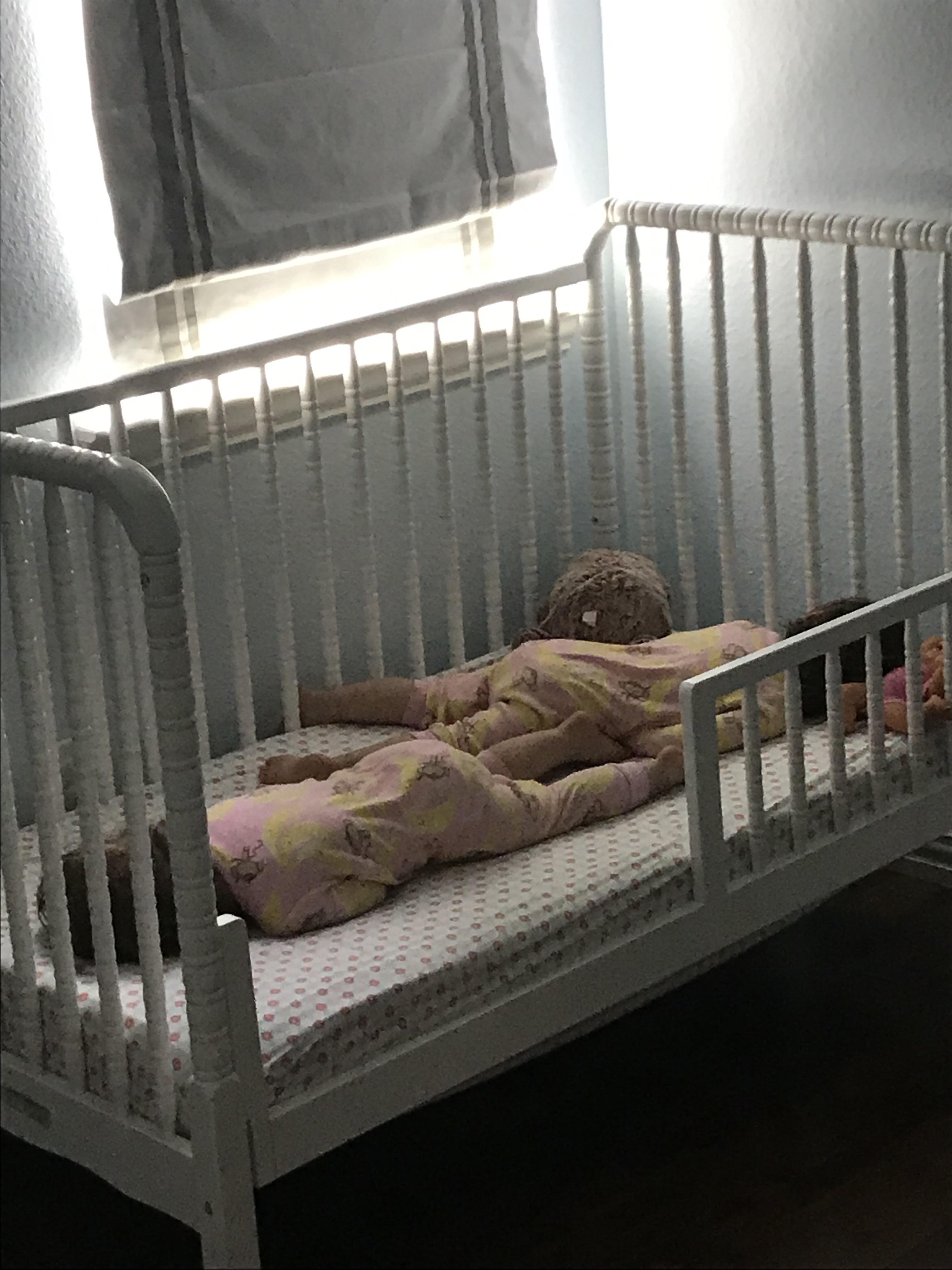 Switched to toddler beds this weekend. They started in separate beds