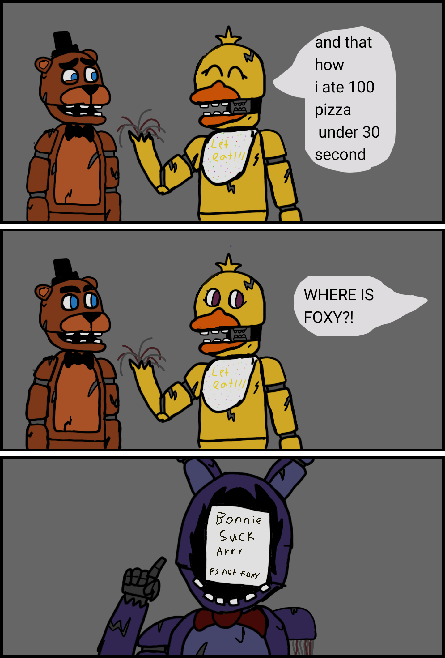 Fnaf 2 random comic i made fivenightsatfreddys