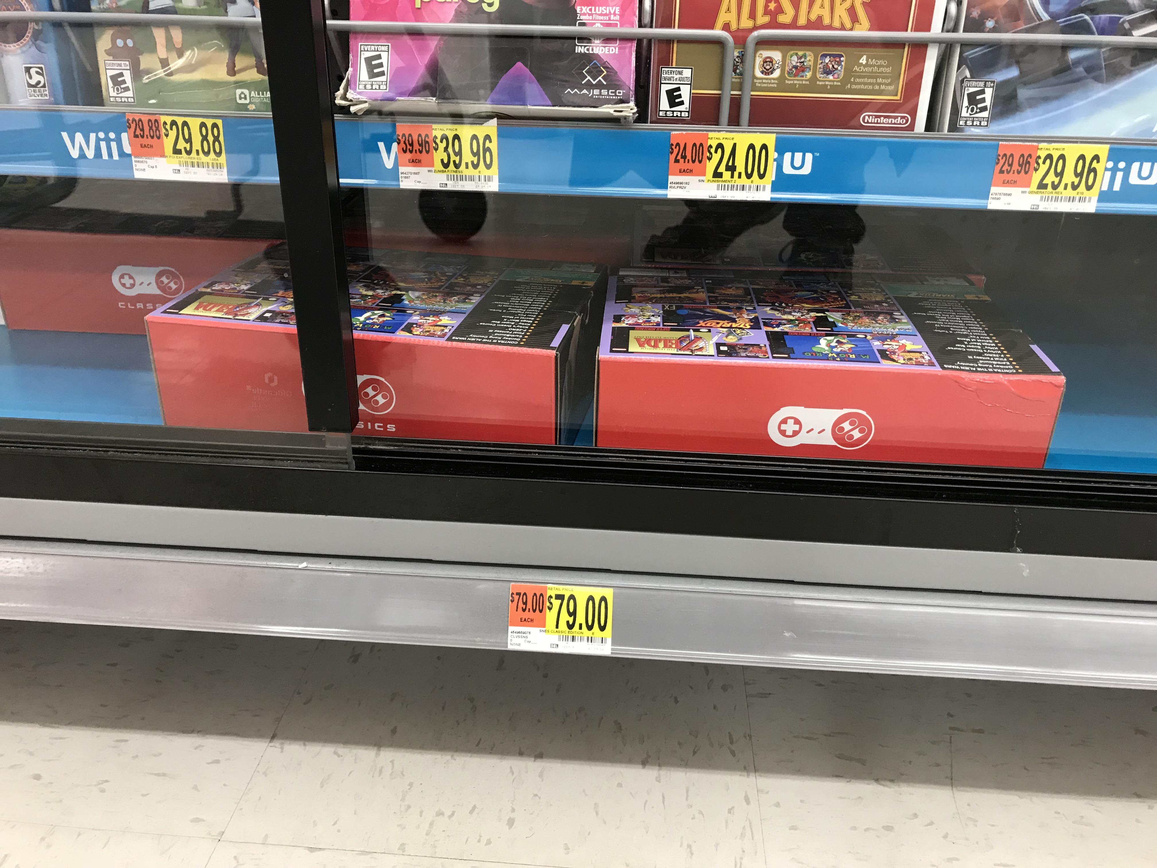 5 at Walmart in Vancouver, Washington!! r/miniSNES
