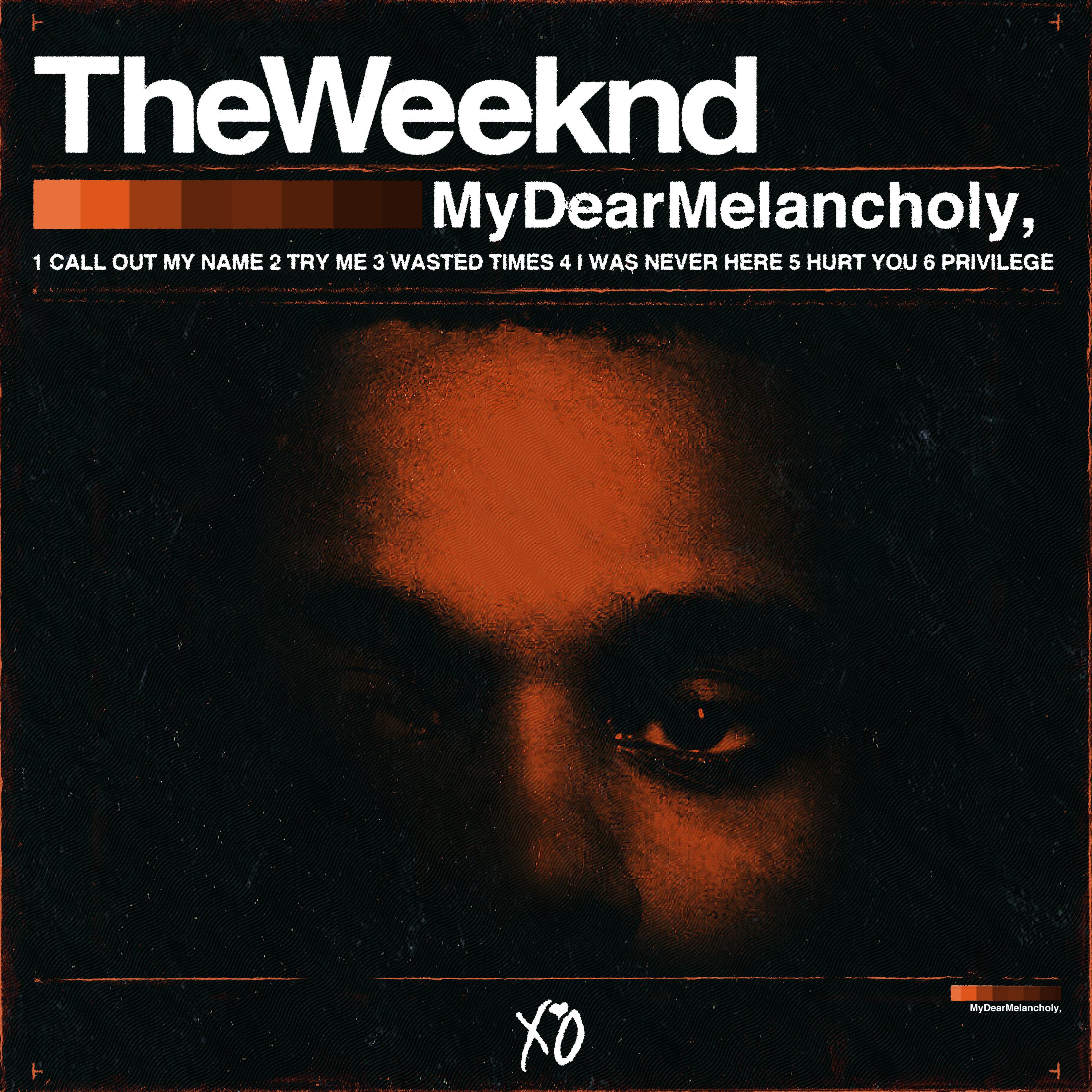 The Weeknd My Dear Melancholy, r/freshalbumart