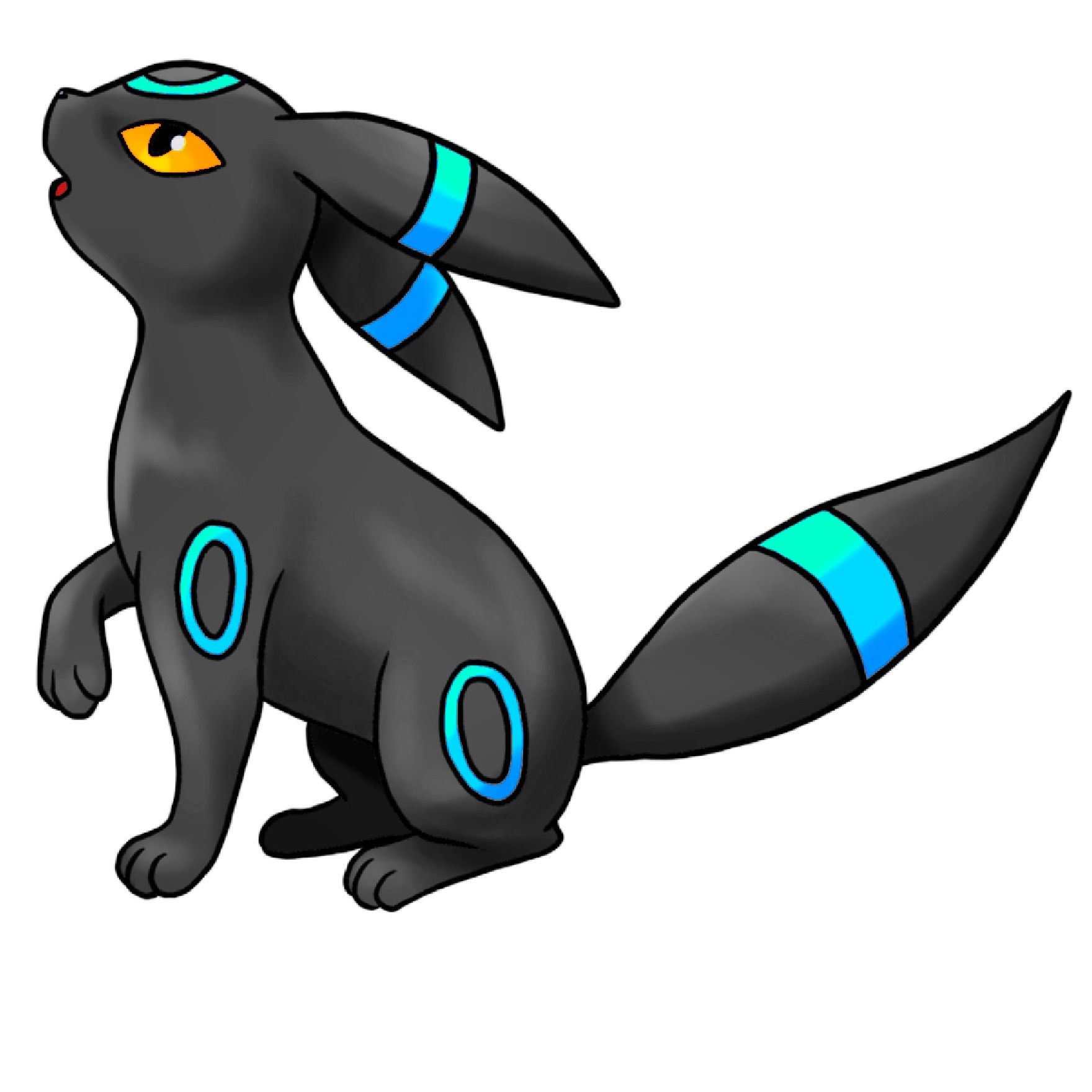 [OC] Shiny Umbreon by me as requested. r/Pokemonart