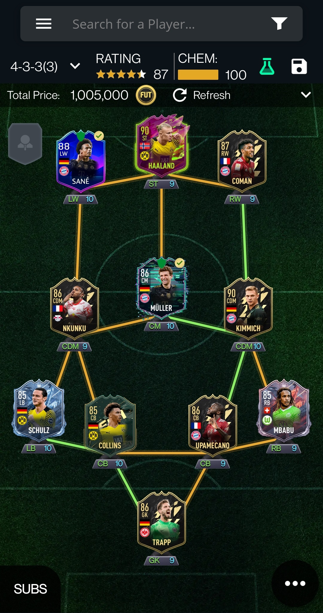 FIFA 22 BEST TEAMS! FIFA 22 100K 200K 500K 600K 1M 2M SQUAD BUILDER