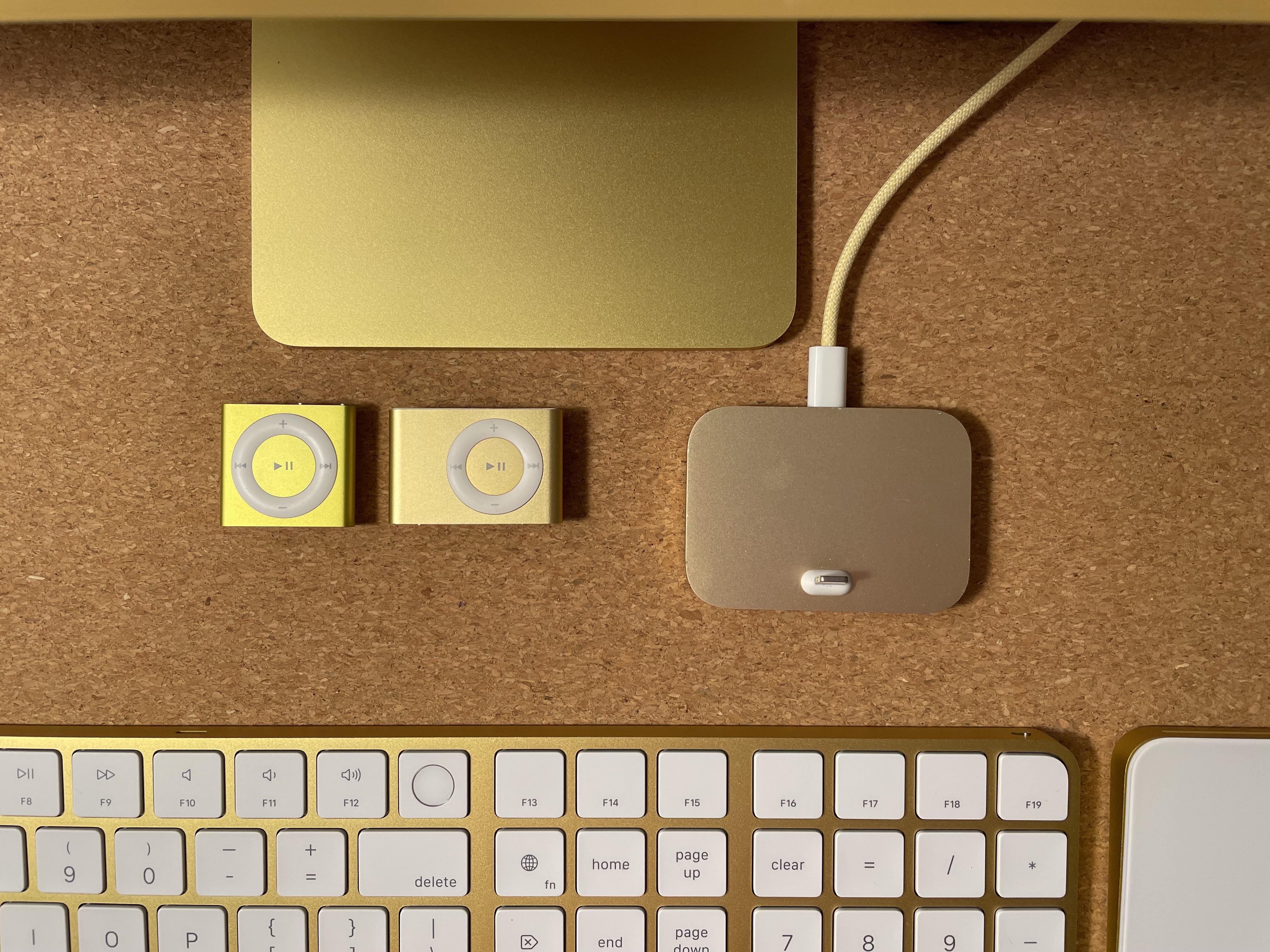 Yellow of iMac 24” compared to other Apple yellows/golds r/mac