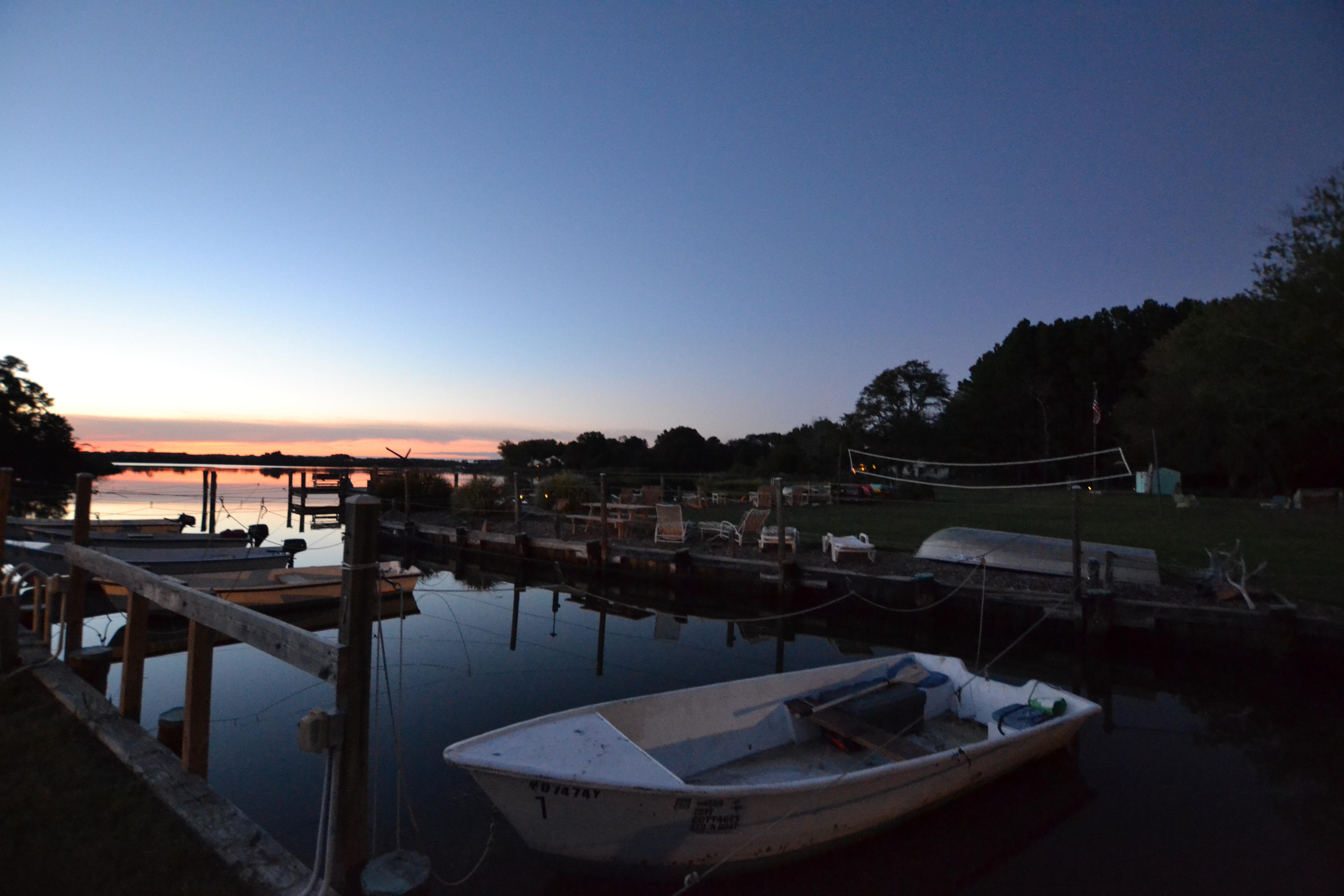 Harris Cove on the Chesapeake Bay in Maryland r/pics