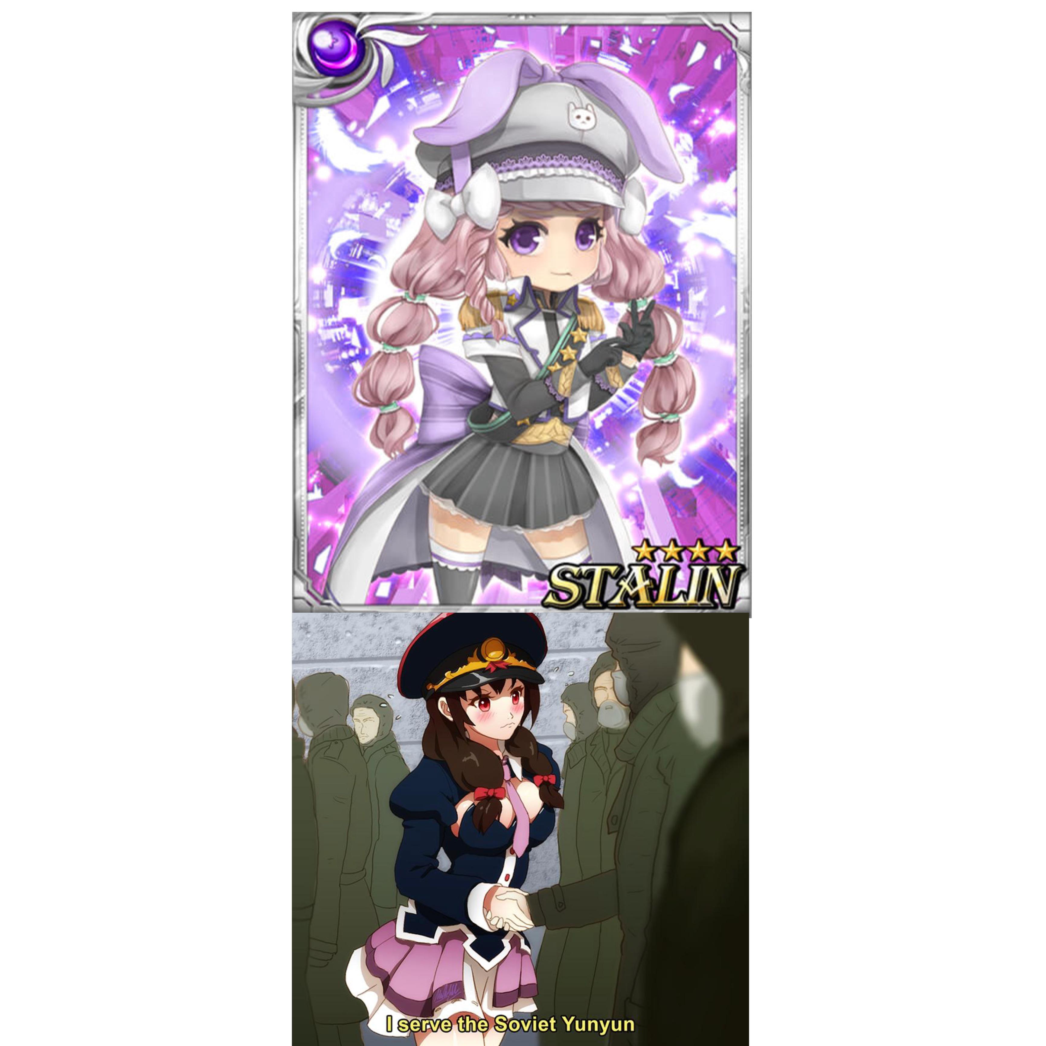 When you discover loli Stalin waifu Animemes