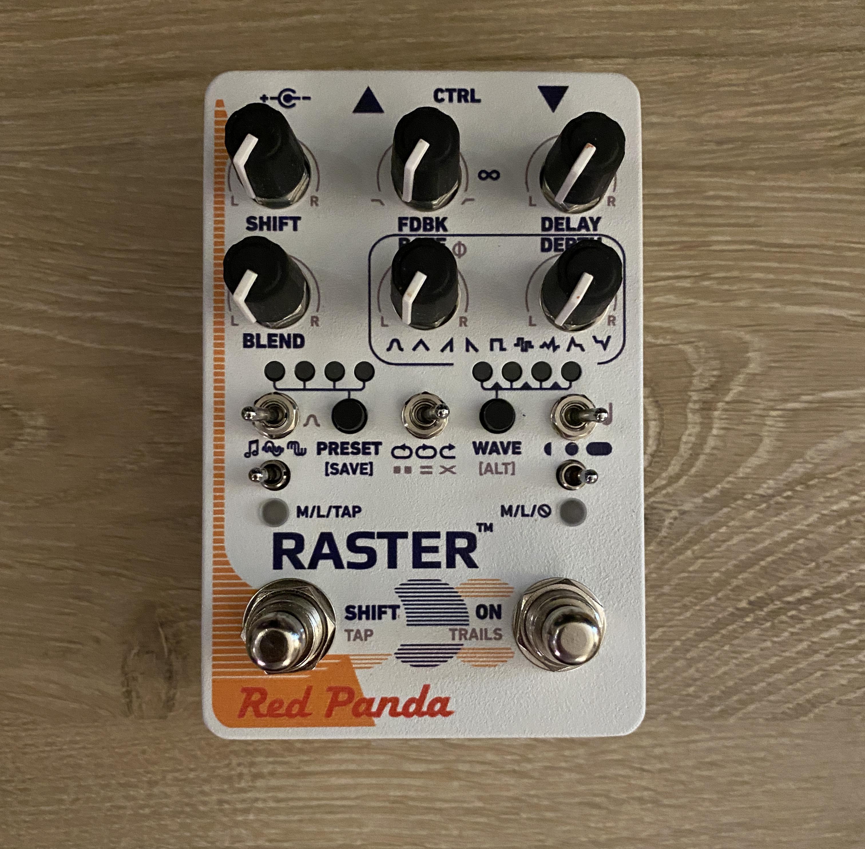 NPD Red Panda Raster V2 r/guitarpedals