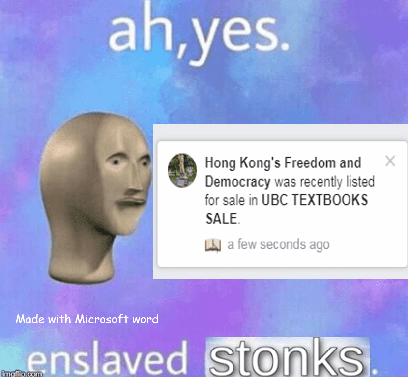 Maybe not the best place to post r/UBC