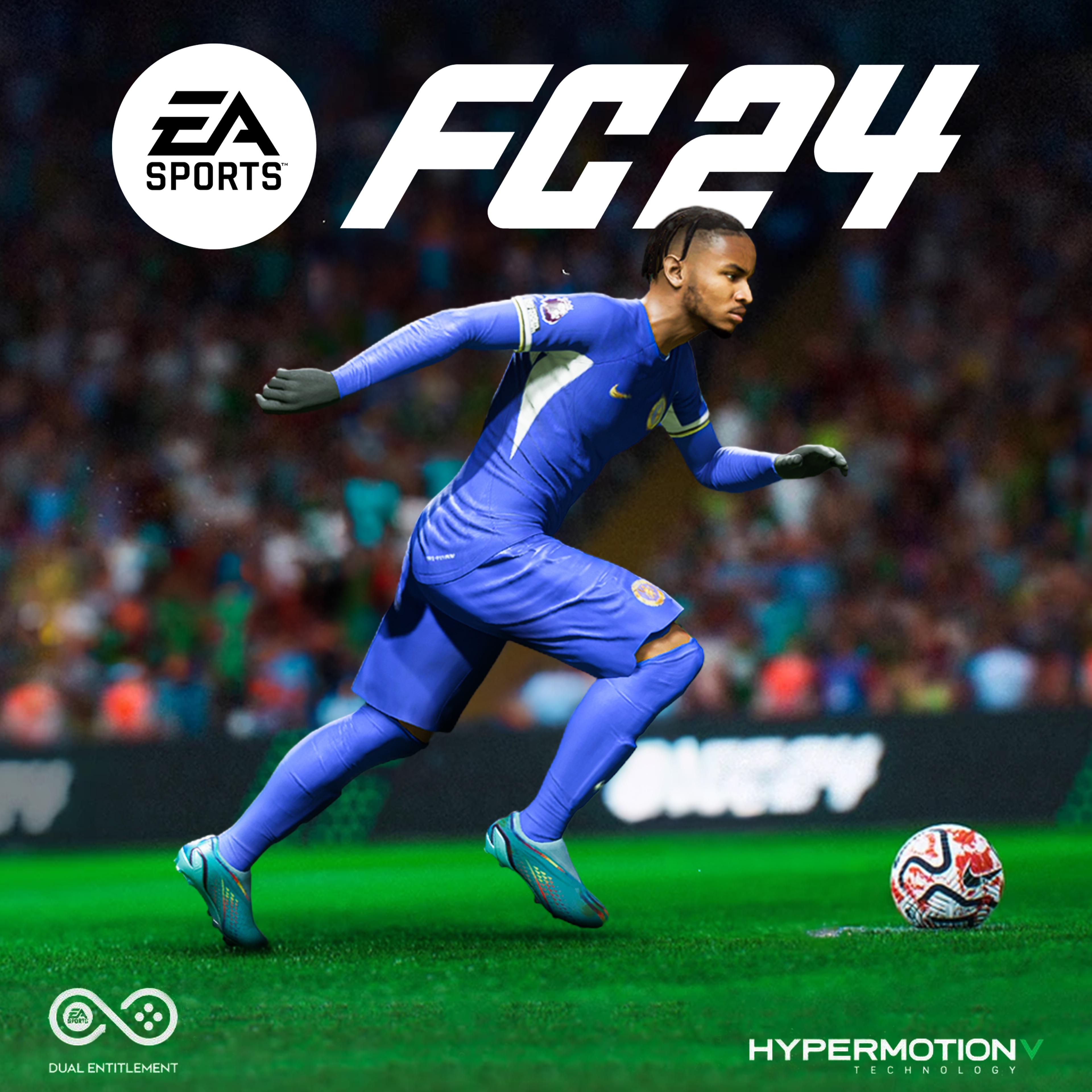 Made a custom Chelsea edition cover for EA FC 24 featuring Nkunku! 🎈