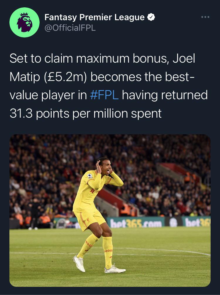 Fun little stat here for our favorite eventoed ungulate best value