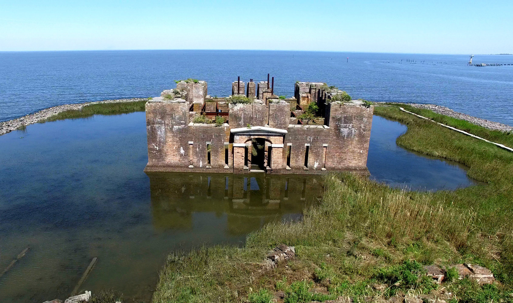 Fort Proctor St. Bernard Parish, Louisiana, USA r/AbandonedPorn