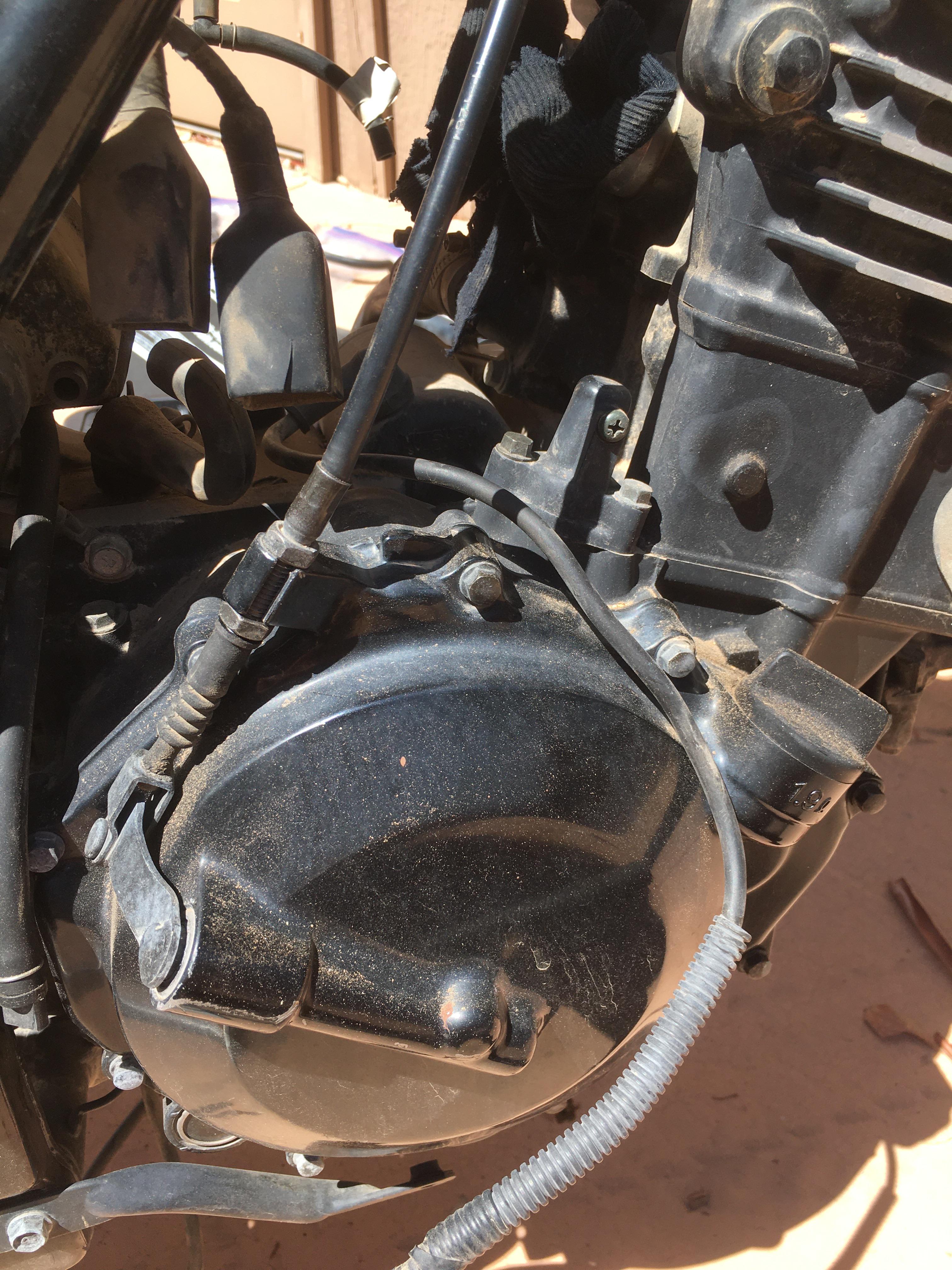 How do I remove the clutch cable from 2004 Ninja 250r? r/MechanicAdvice