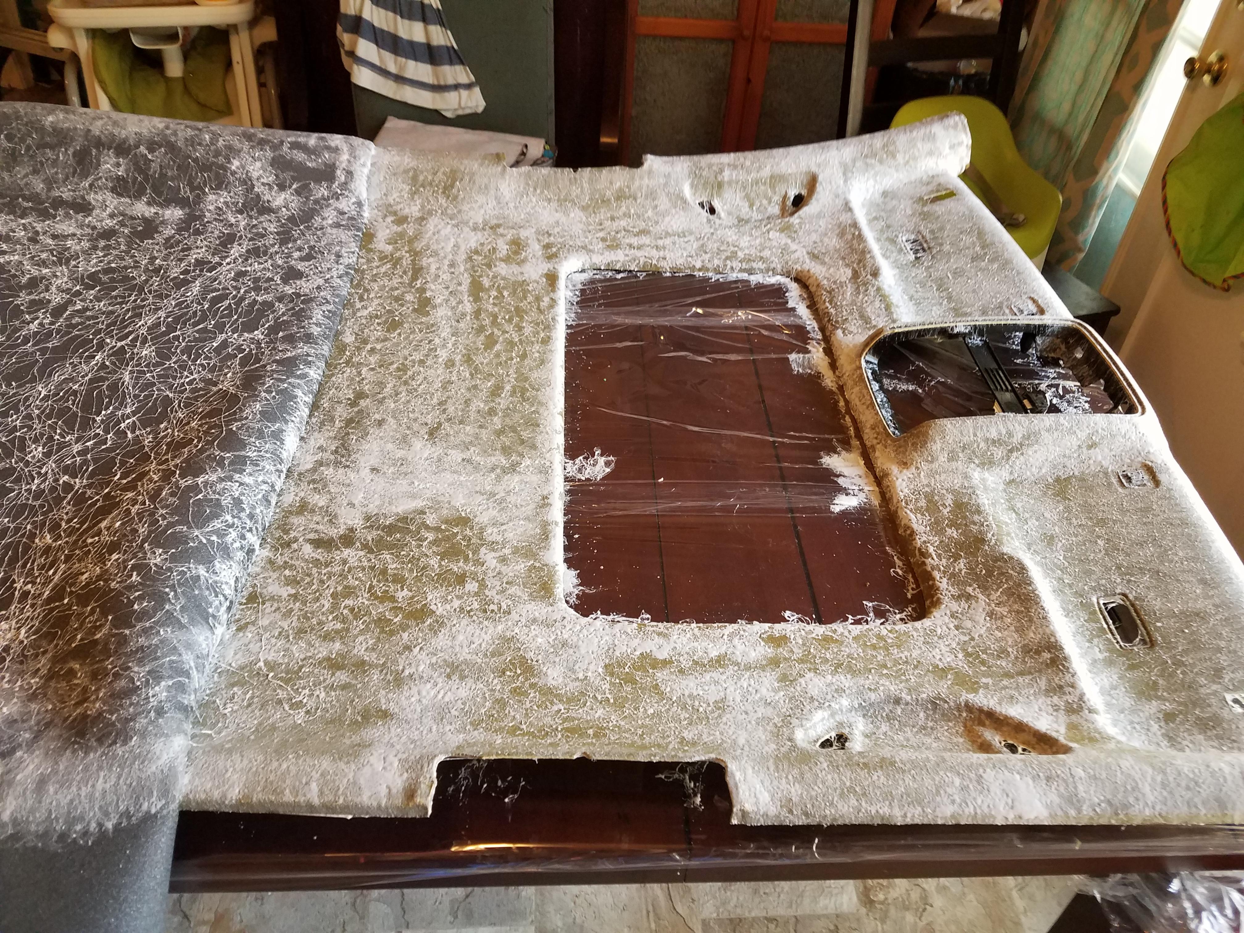 Any one else reupholstered their own headliner? : r/GolfGTI
