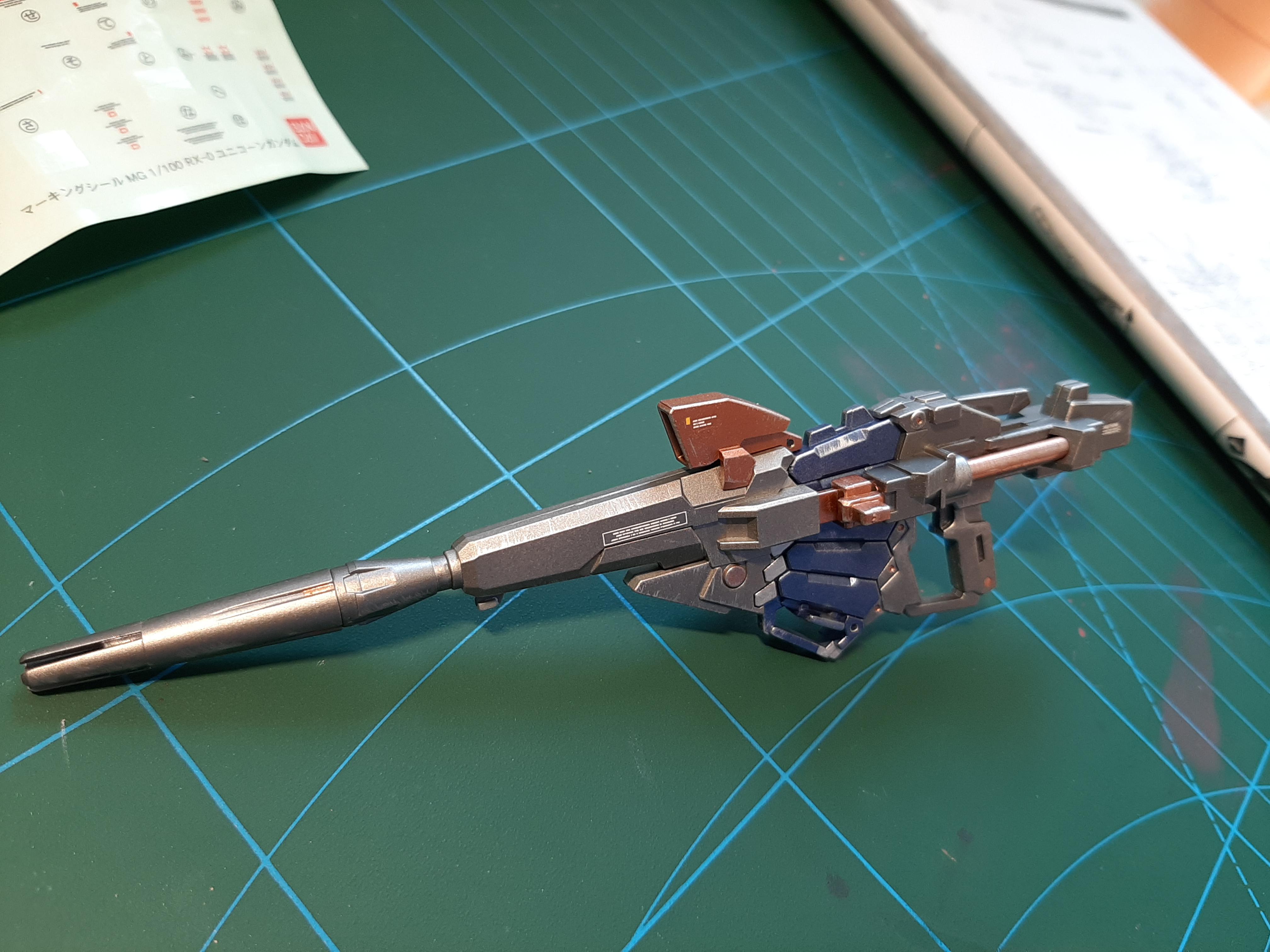 First airbrush / handbrush paint r/Gunpla