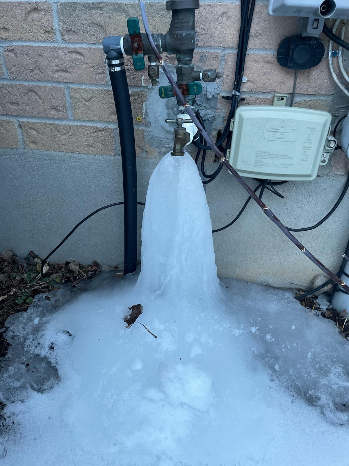 Hmm, I think I have a leaky ball valve Irrigation