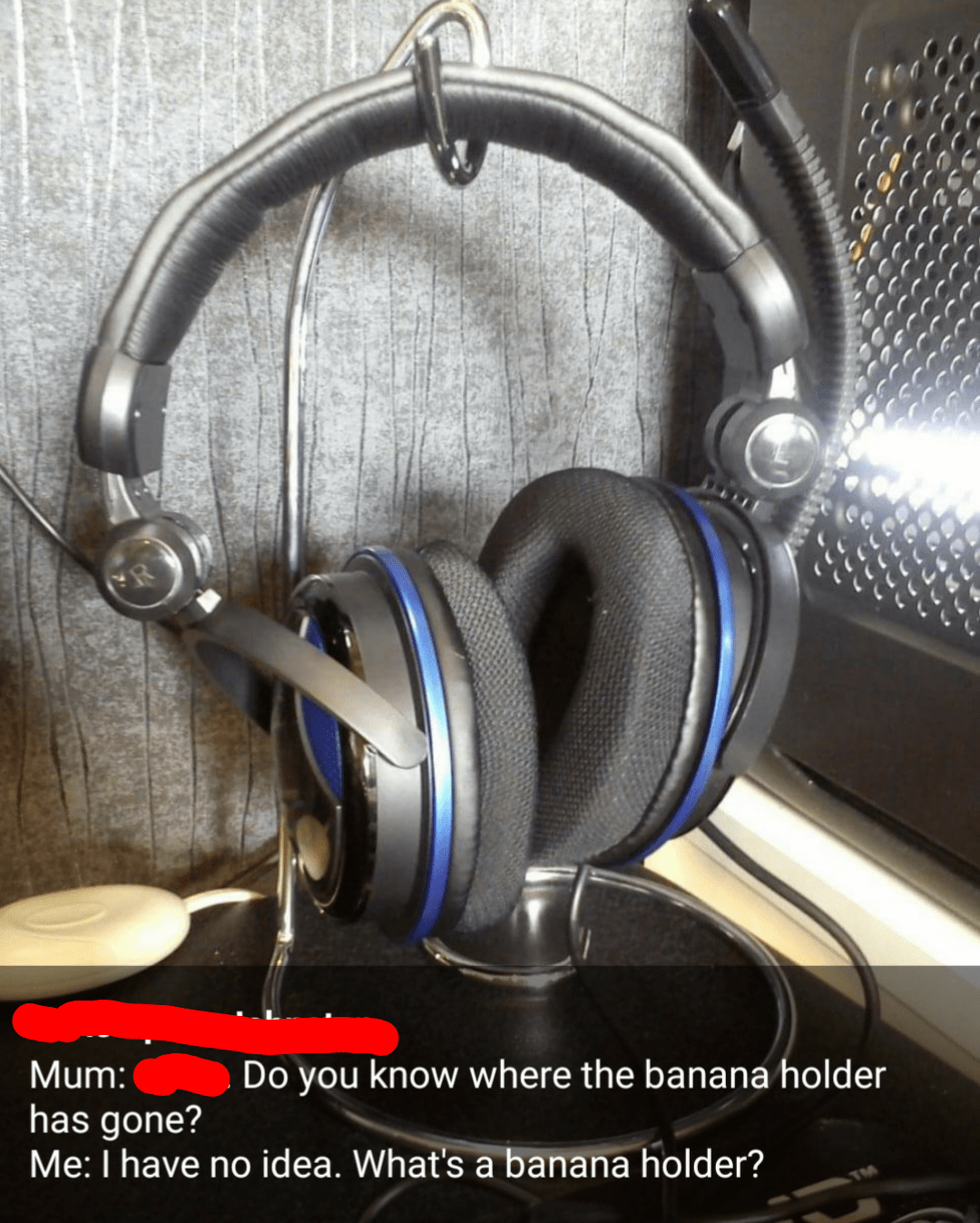 Heh, I saw a post recently about someone using a banana holder for