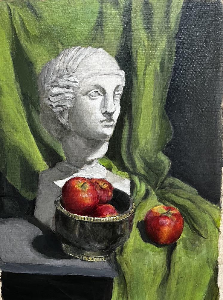 my first oil painting !! I made this over the summer surrounded by professional traditional
