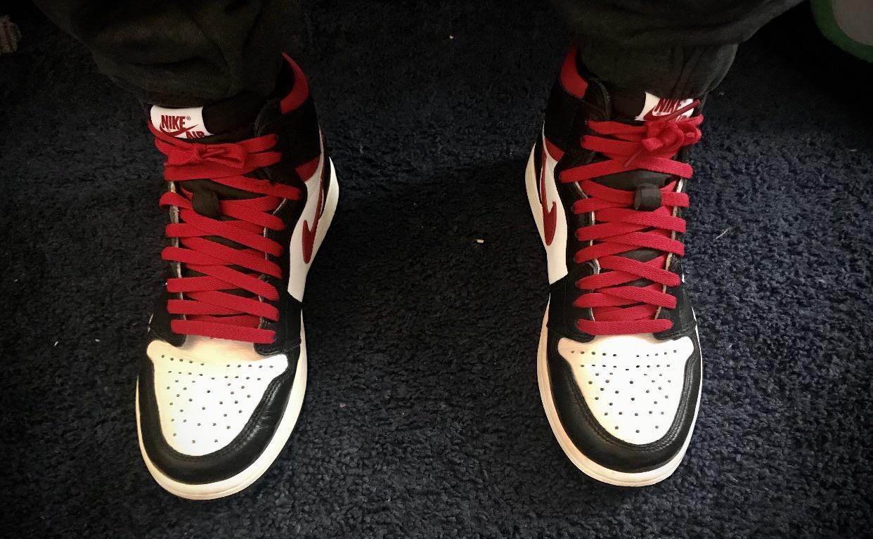 The lace swap on the Gym Red is pretty great r/Sneakers