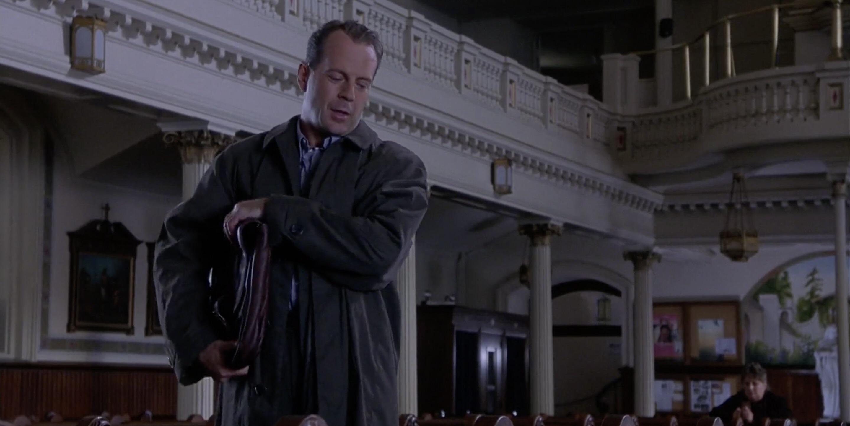 In The Sixth Sense (1999), when Dr. Malcolm Crowe meets Cole, he